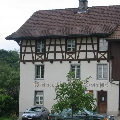 Fachwerkhaus des Restaurants Steinenbühl